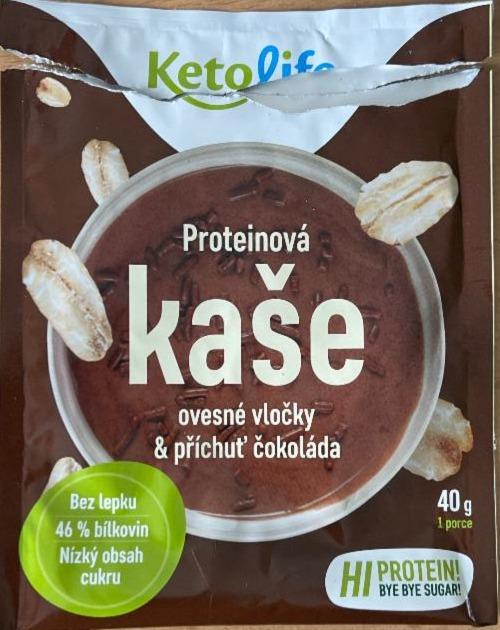 Fotografie - Proteinová kaše čokoláda Ketolife