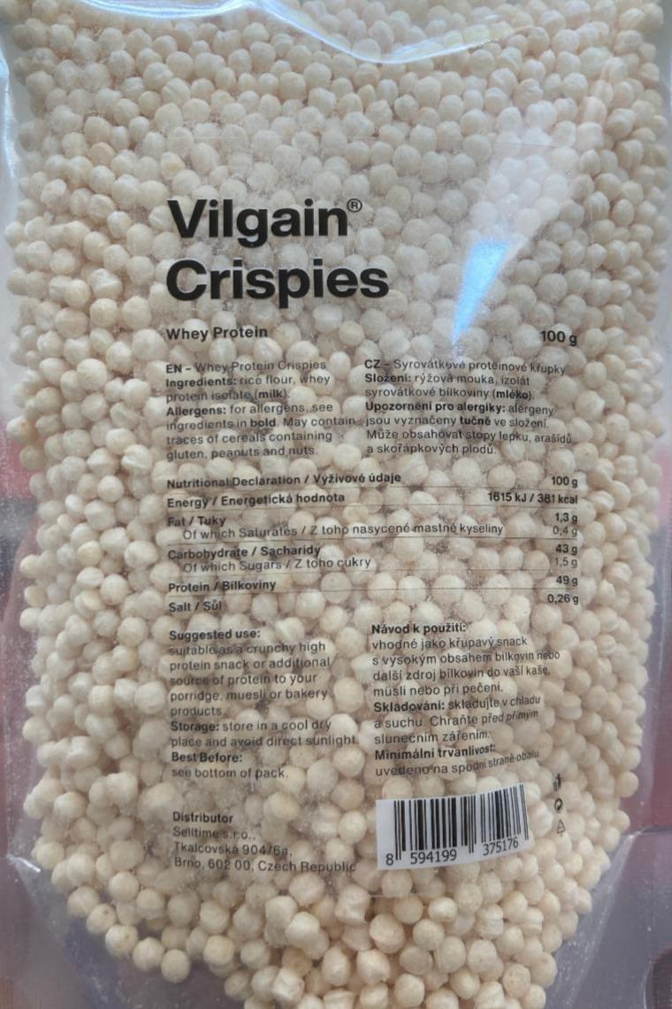 Fotografie - Vilgain Crispies Whey Protein