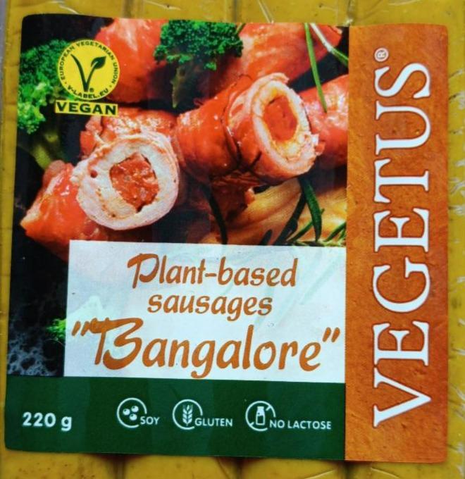 Fotografie - Plant-Based sausages Bangalore Vegetus