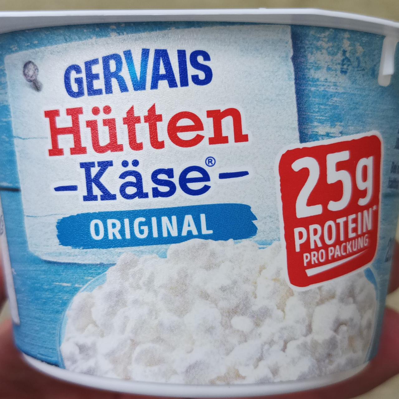 Fotografie - Hütten Käse Original 25 g protein Gervais