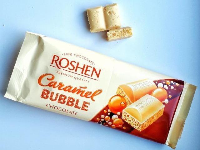 Fotografie - Roshen Caramel bubble chocolate