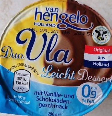 Fotografie - Duo vla leicht dessert van hengelo Holland