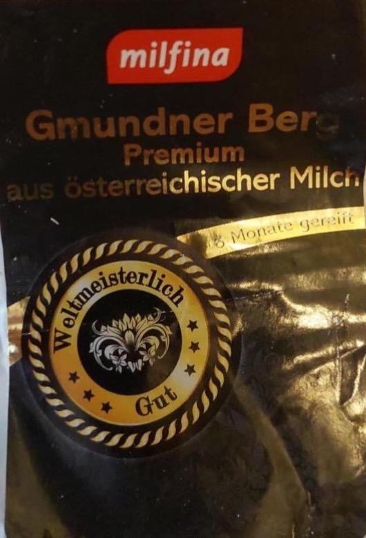 Fotografie - sýr Gmundner Berg Premium