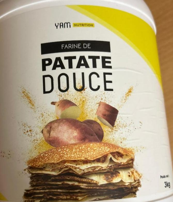 Fotografie - Farine de patate douce Yam Nutrition
