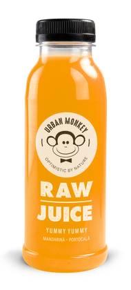 Fotografie - Raw Juice Yummy Yummy mandarinka pomeranč Urban Monkey