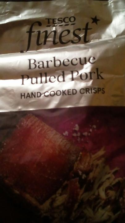 Fotografie - Barbecue Pulled Pork Crisps - Tesco finest