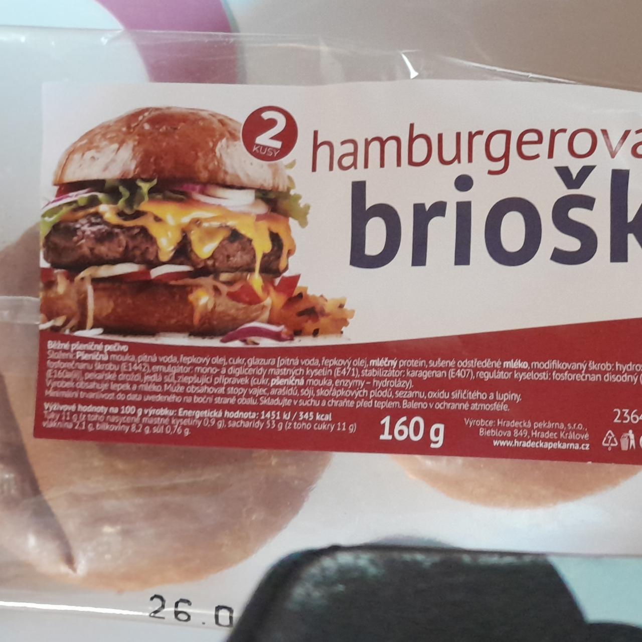 Fotografie - Hamburgerová brioška Hradecká pekárna