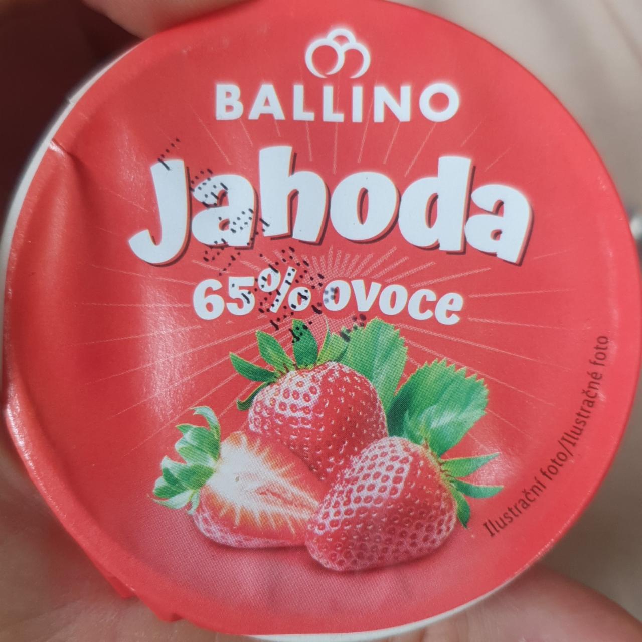 Fotografie - Jahoda 65% ovoce Ballino