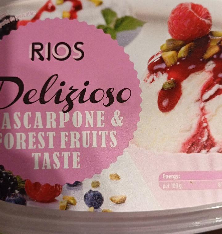 Fotografie - Forest Fruit Mascarpone & Forest Fruits Taste Rios