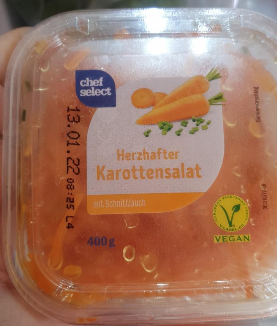 Fotografie - Herzhafter Karottensalat mit Schnittlauch Chef Select