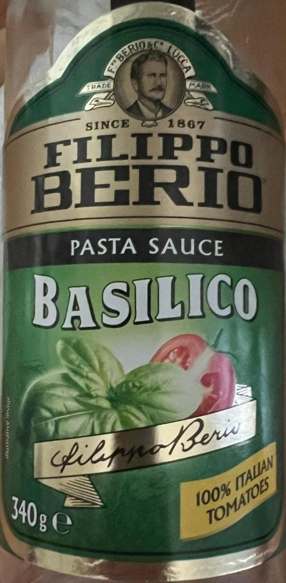 Fotografie - Pasta Sauce Basilico Filippo Berio