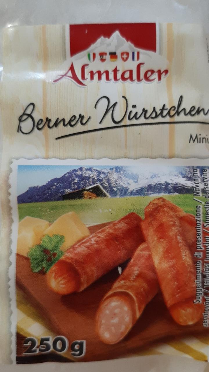 Fotografie - Bernské minipárky se sýrem obalené ve slanině Almtaler