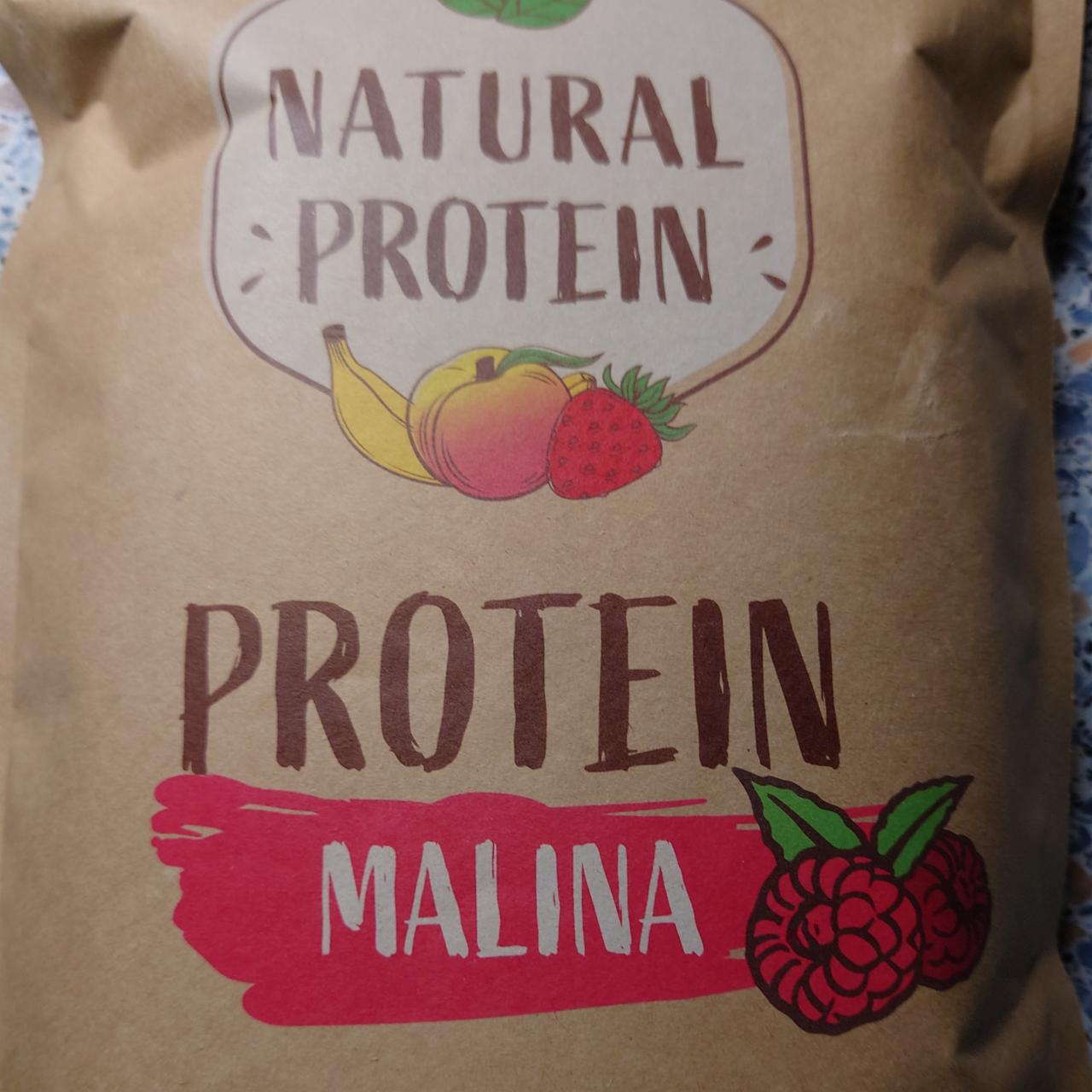 Fotografie - Protein malina Natural Protein