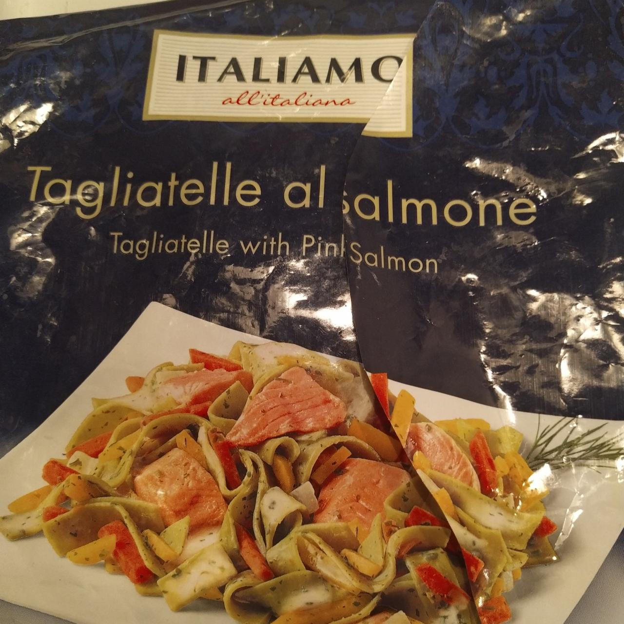 Fotografie - Tagliatelle al salmone Italiamo