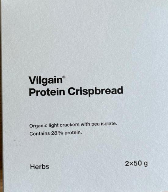 Fotografie - Protein Crispbread Herbs Vilgain