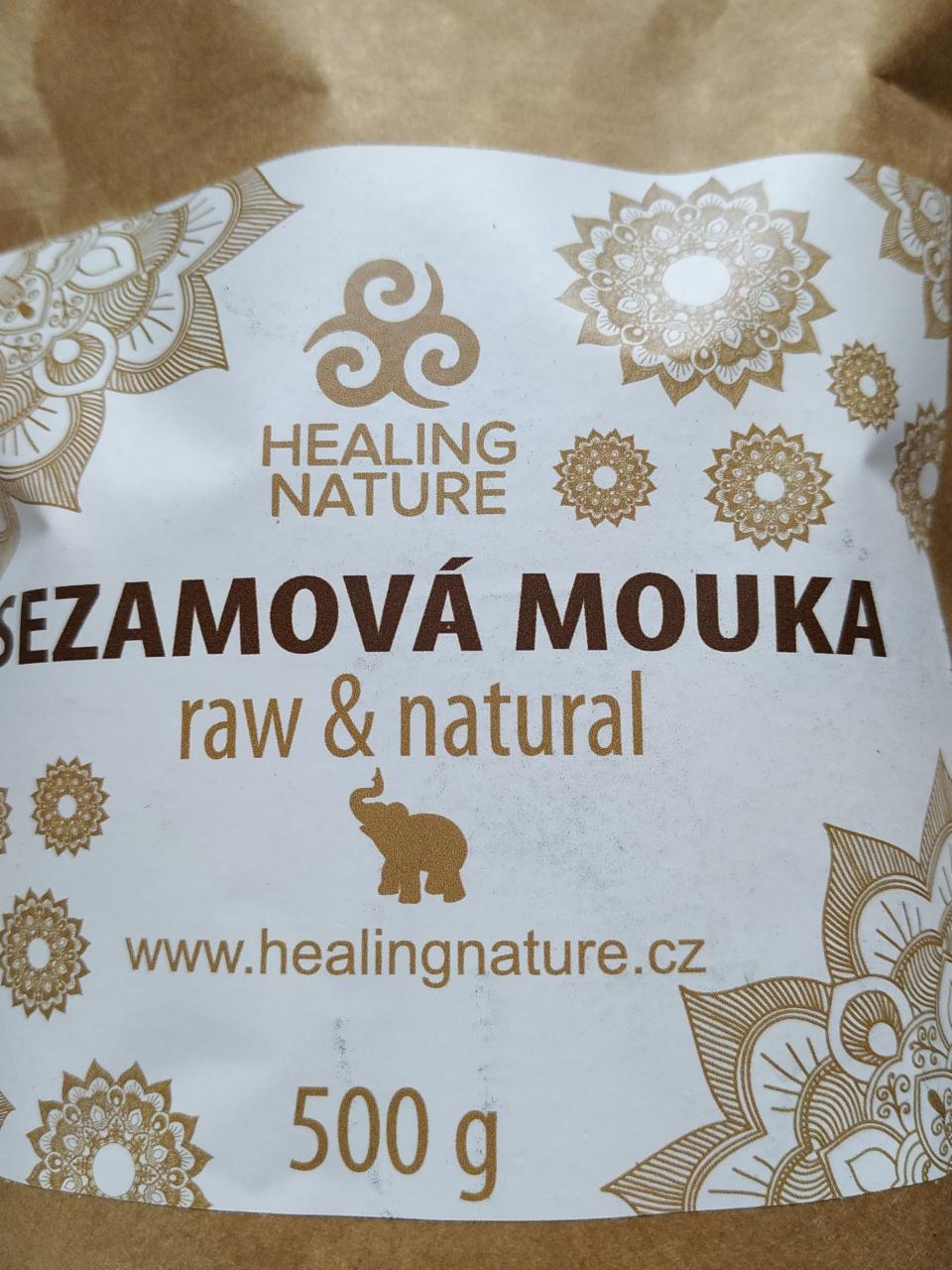 Fotografie - sezamová mouka raw& natural