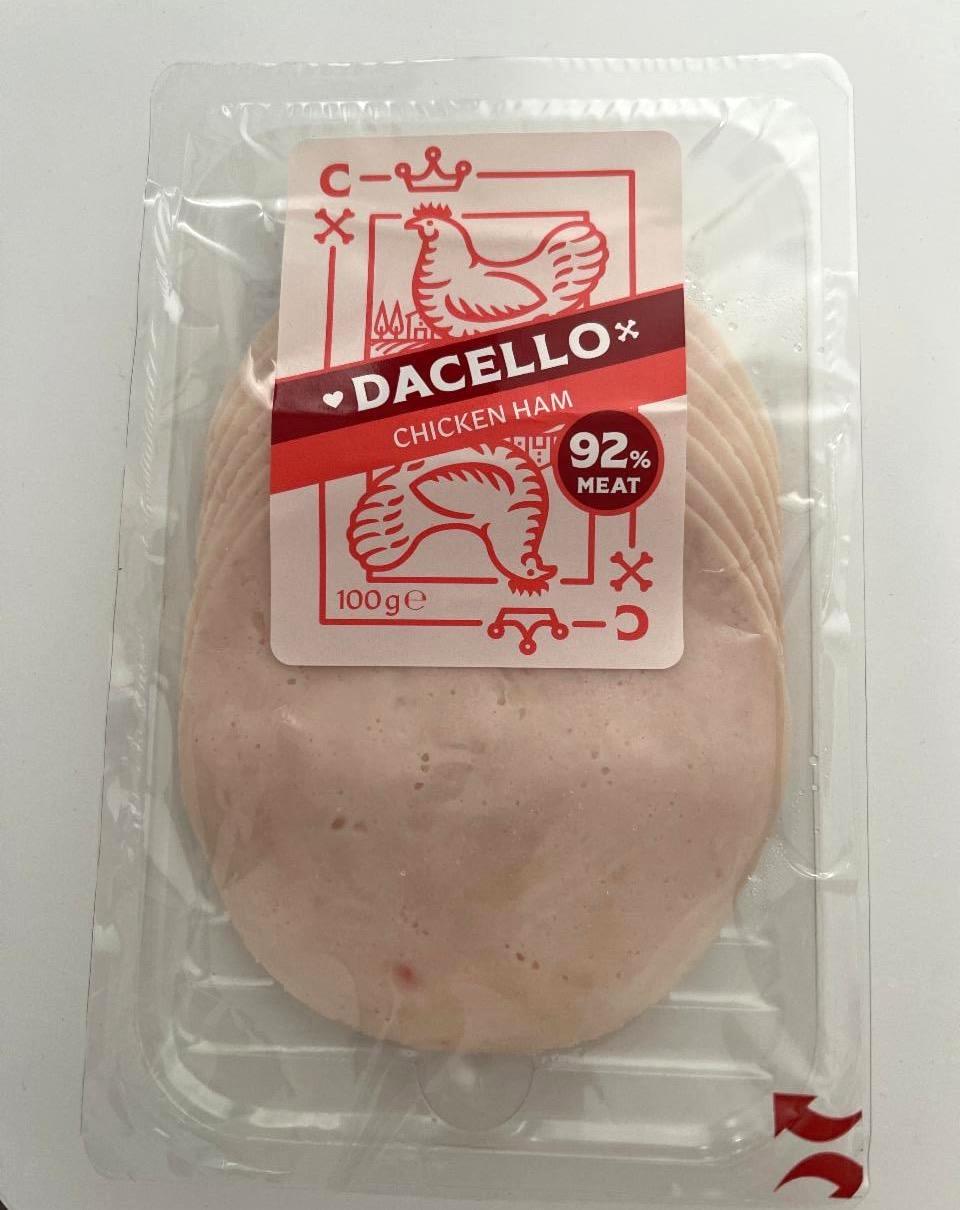 Fotografie - Chicken ham 92% meat (kuřecí prsní šunka nejvyšší jakkosti) Dacello