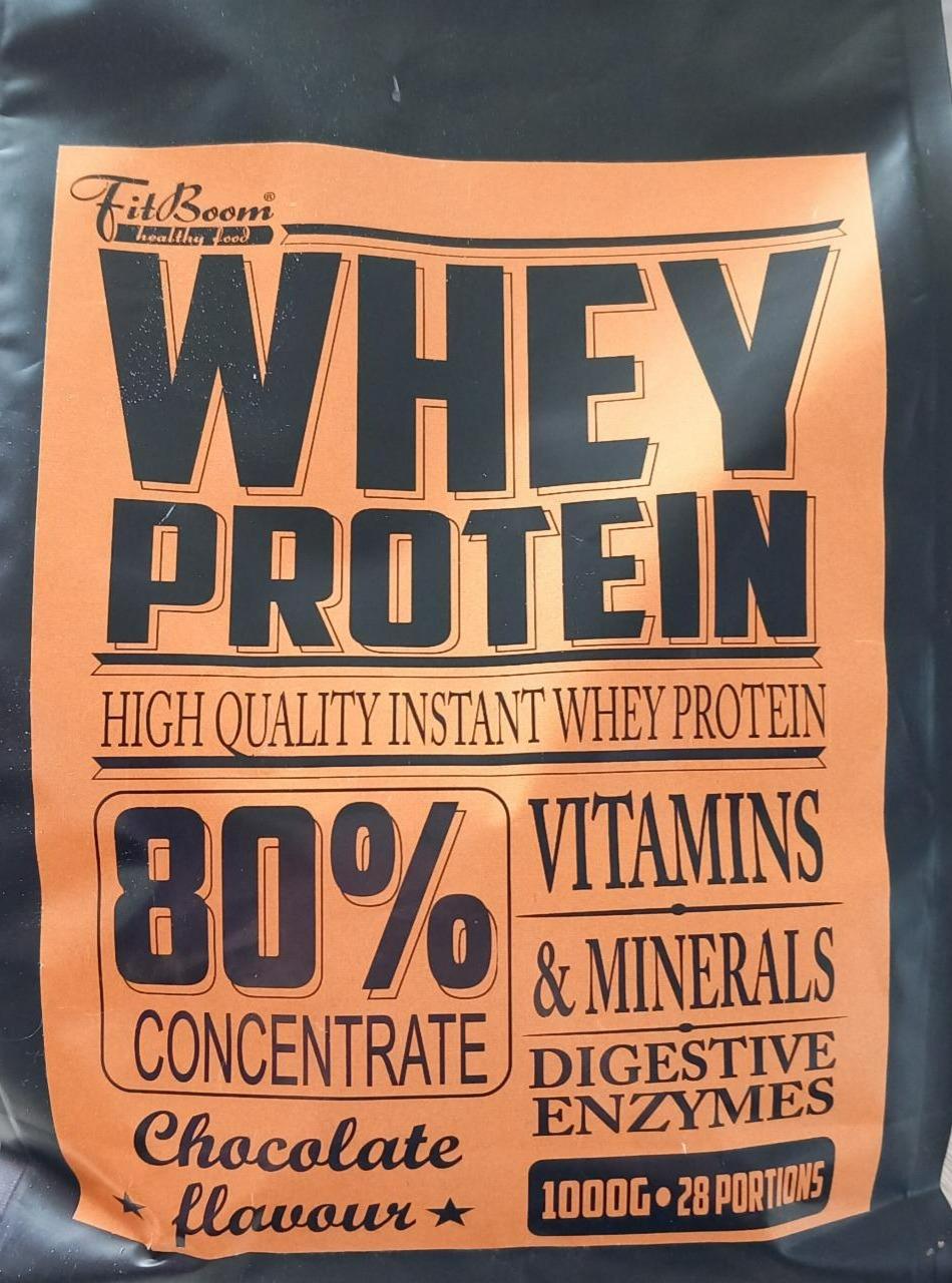 Fotografie - Whey protein Chocolate FitBoom