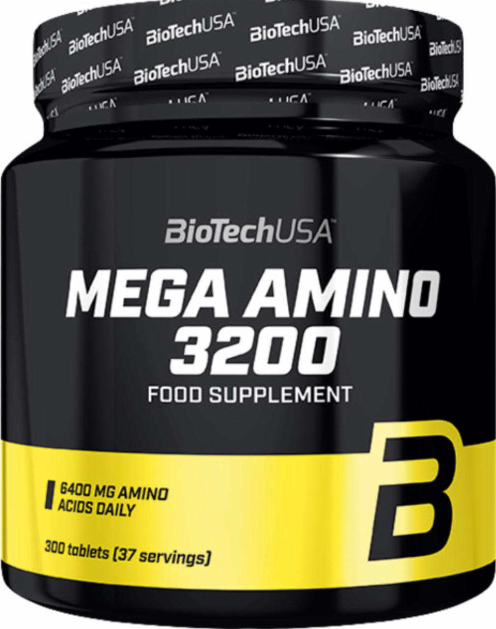 Fotografie - Mega Amino 3200 Amino Acid Formula BioTech USA