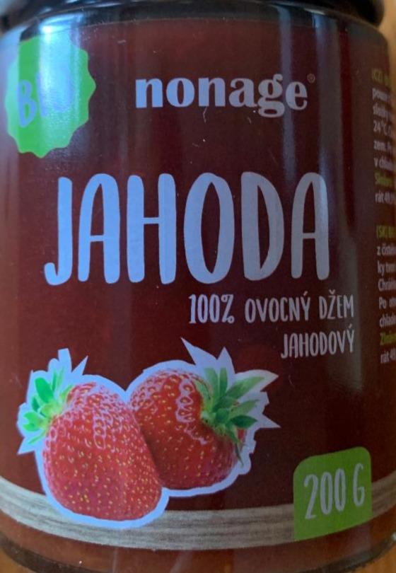 Fotografie - Jahoda 100% ovocný džem nonage