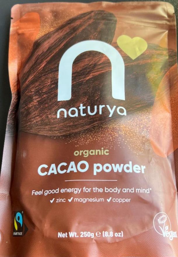 Fotografie - organic cacao powder Naturya