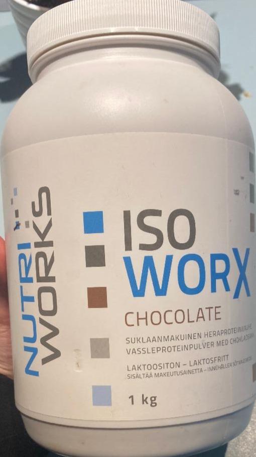 Fotografie - ISO WorX chocolate protein Nutri Works