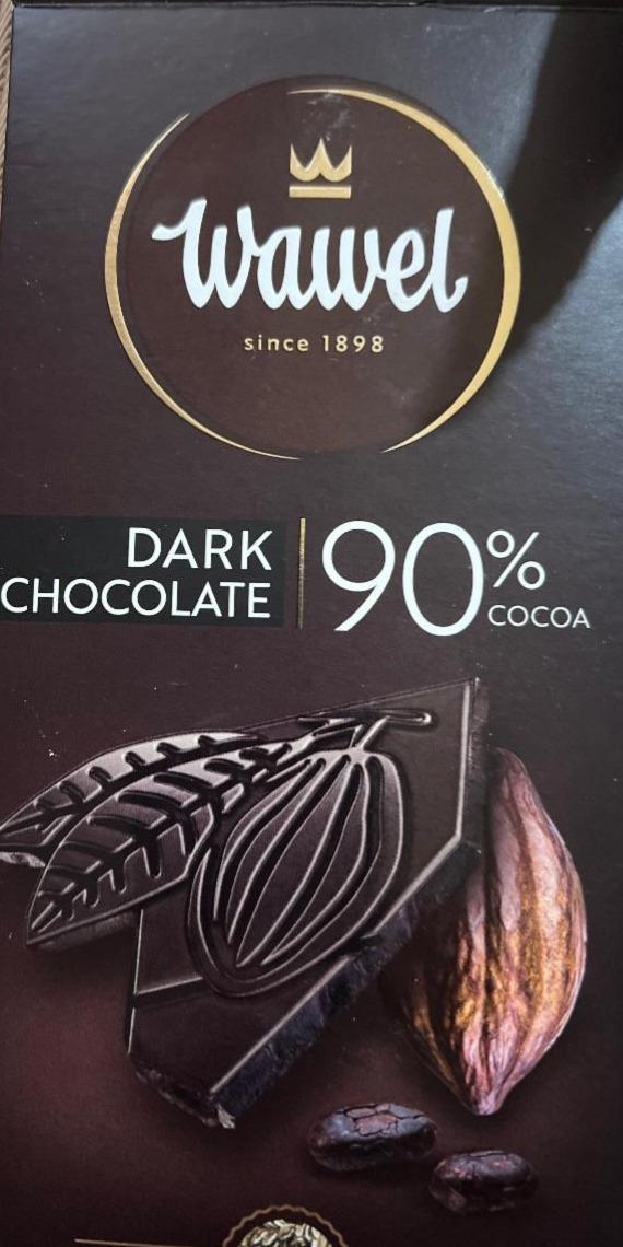 Fotografie - Dark Chocolate 90% cocoa Wawel