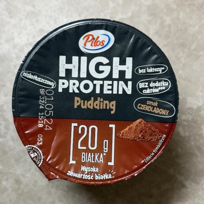 Fotografie - High Protein Pudding smak czekoladowy Pilos