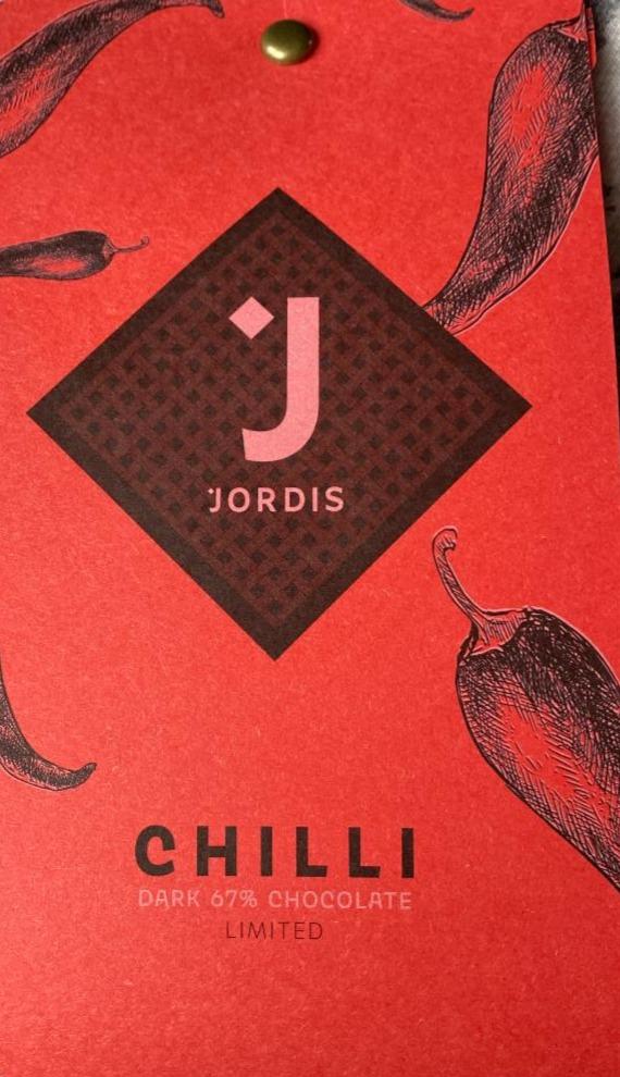 Fotografie - Chilli dark 67% chocolate limited Jordis