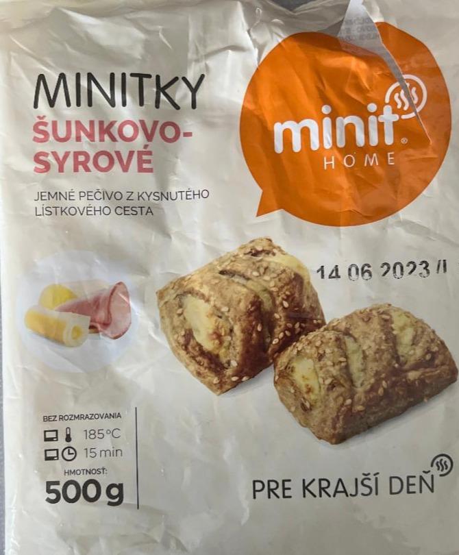 Fotografie - Minitky šunkovo-syrové Minit