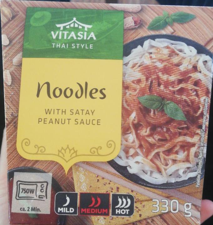 Fotografie - Noodles with Satay peanut sauce Vitasia