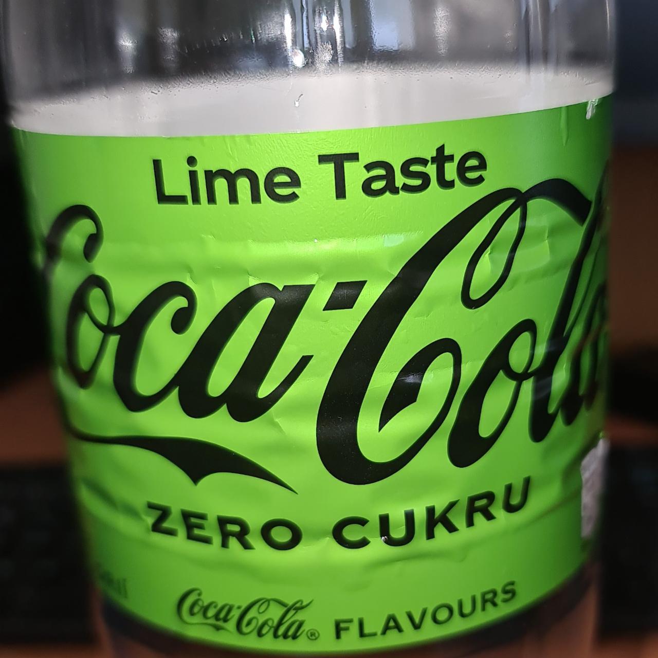 Fotografie - Coca-Cola Lime Taste Zero Cukru