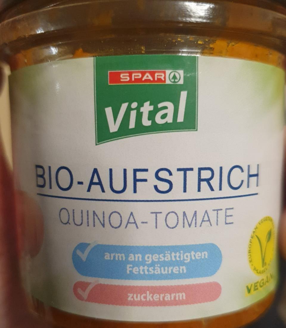 Fotografie - Bio-Aufstrich Quinoa-Tomate Spar Vital