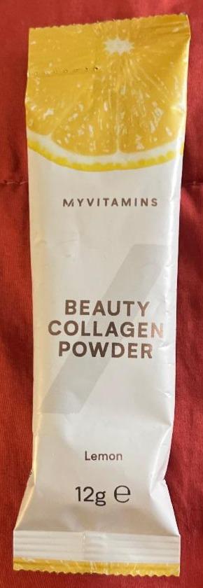 Fotografie - Beauty Collagen Powder Lemon Myvitamins