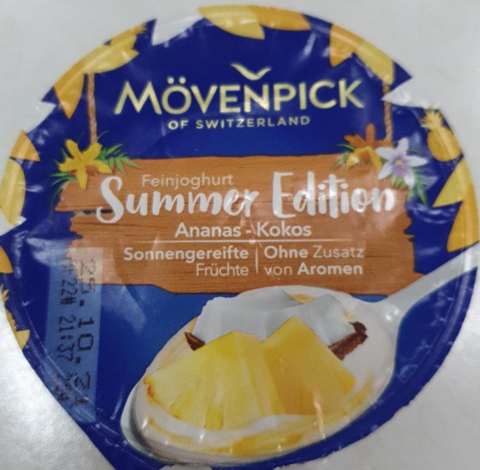 Fotografie - Feinjoghurt Summer Edition Ananas-Kokos Mövenpick