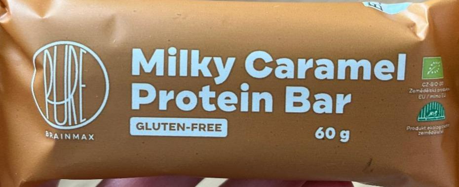 Fotografie - Milky Caramel protein bar BrainMax