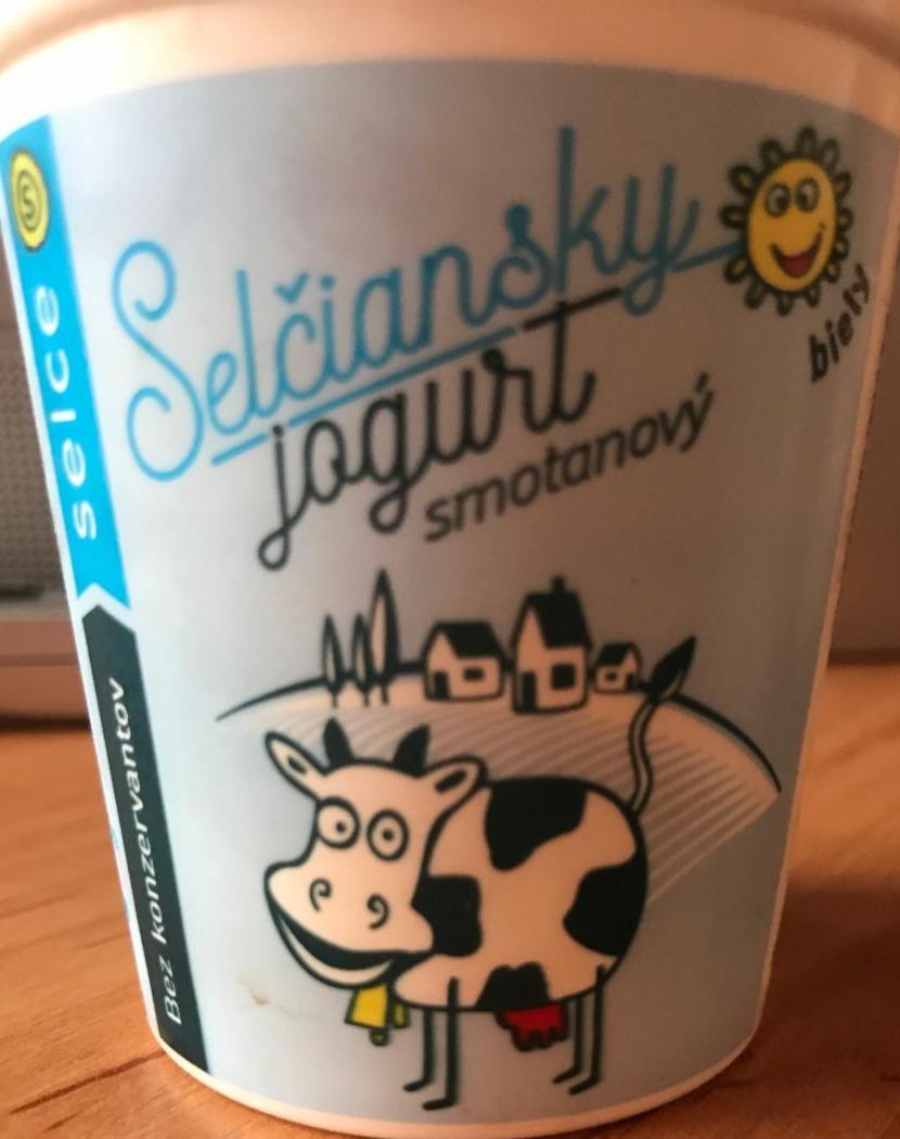 Fotografie - Selčiansky jogurt smotanový biely