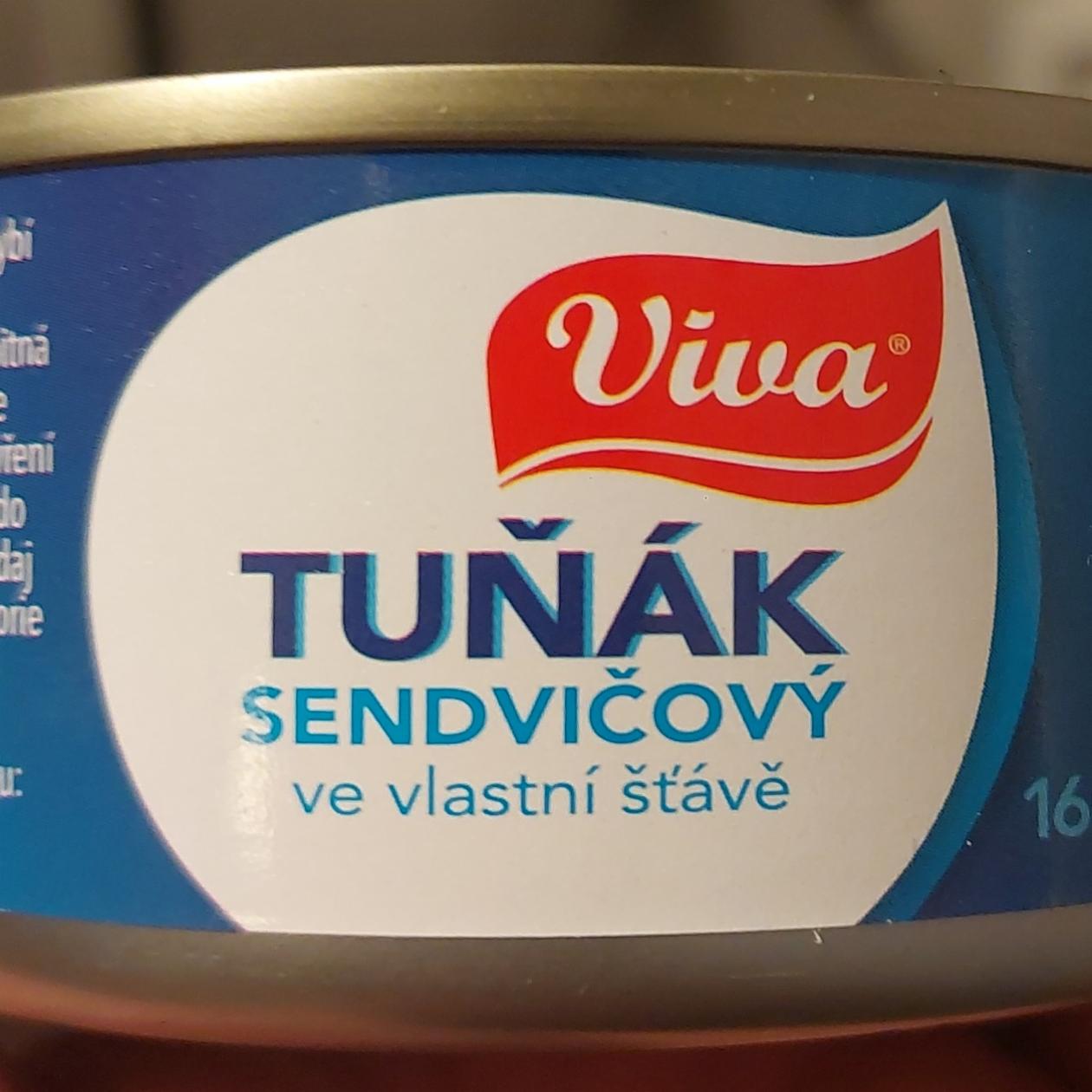 Fotografie - Tuňák sendvičový ve vlastní šťávě Viva
