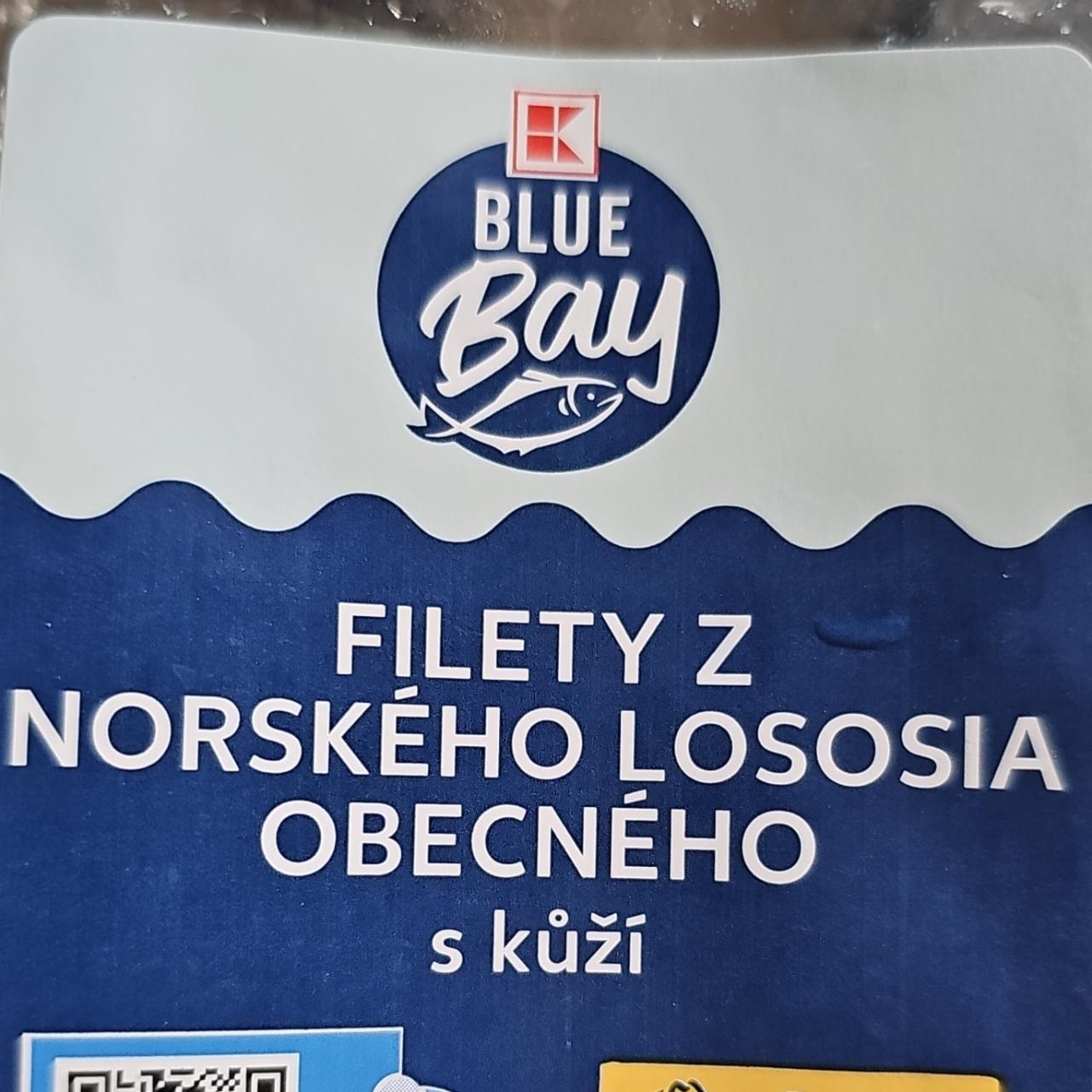 Fotografie - Filety z norského lososa s kůží K Blue bay