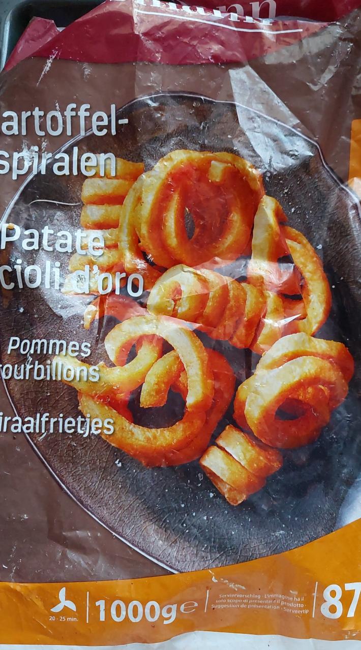 Fotografie - Kartoffel spiralen Eismann