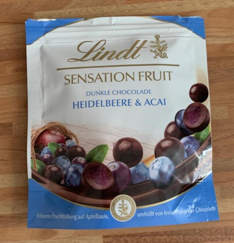 Fotografie - Sensation fruit Heidelbeere&Acai Lindt