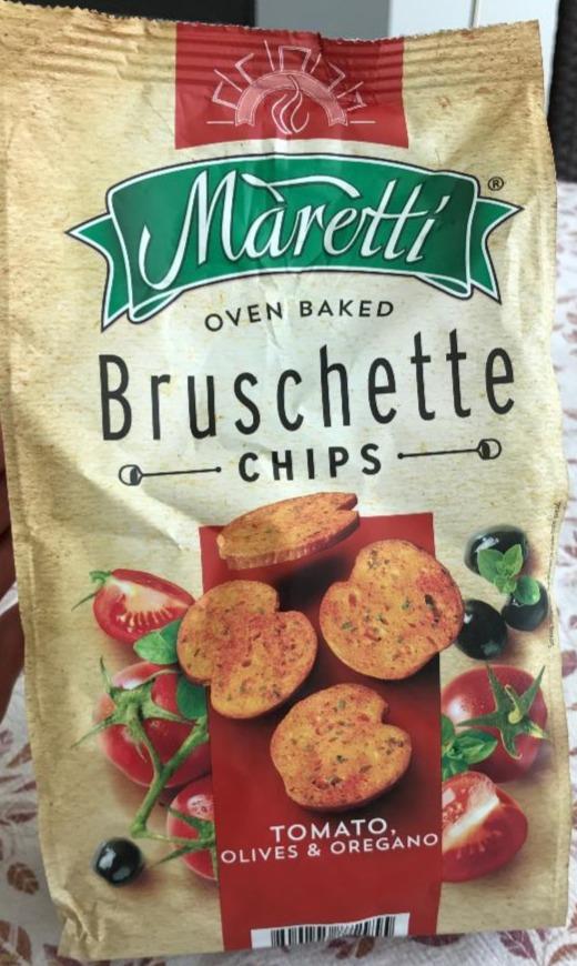 Fotografie - Bruschette Chips Tomato, Olives & Oregano Maretti