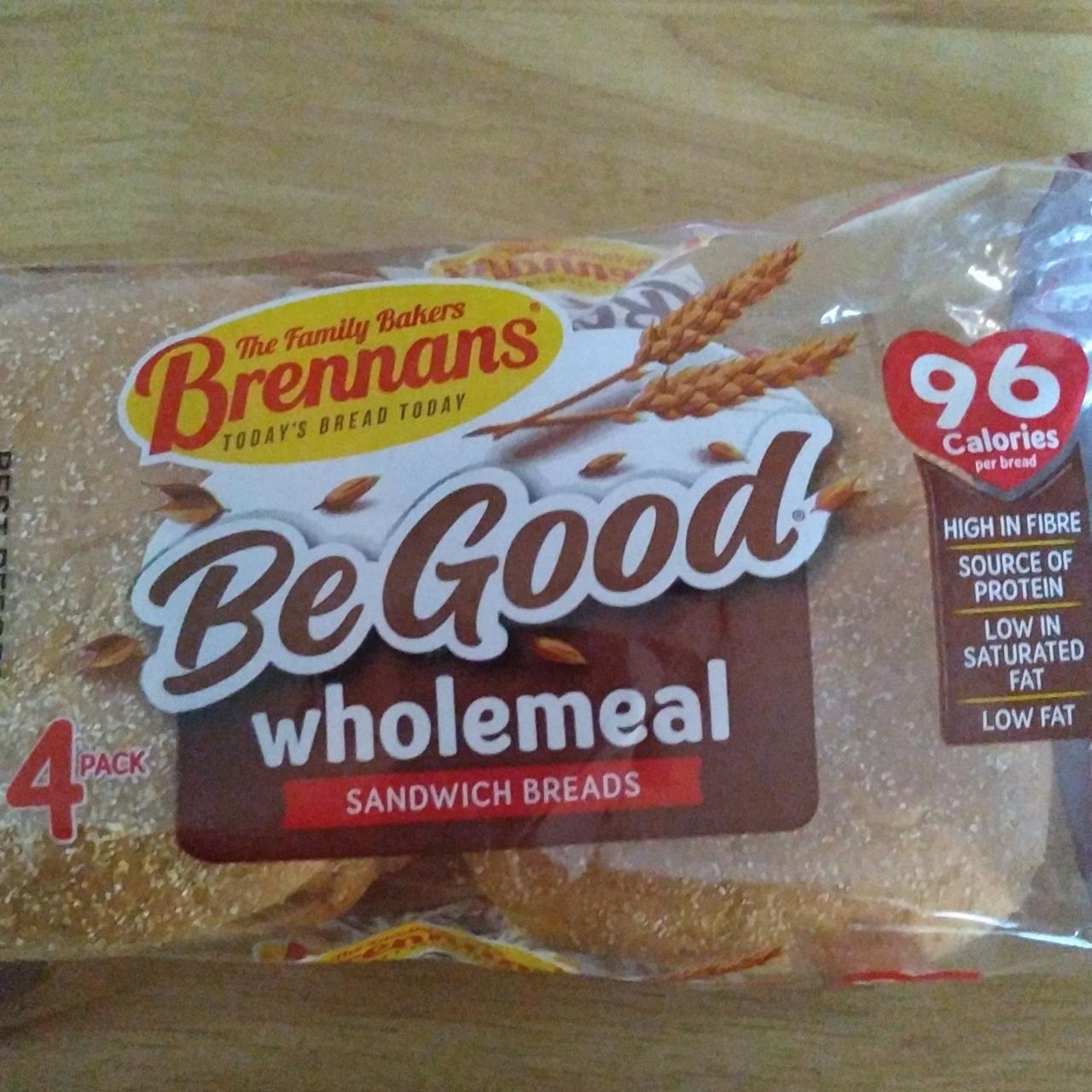 Fotografie - BeGood wholemeal sandwich bread Brennans