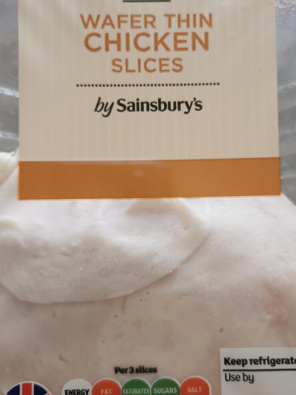 Fotografie - Wafer Thin British Chicken Slices - Sainsbury's