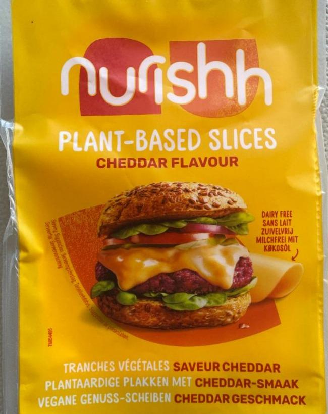 Fotografie - Plant-based slices cheddar flavour Nurishh