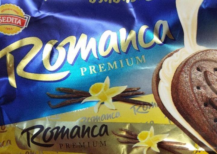 Fotografie - Romanca Premium Sedita čokoládové sušenky s vanilkovou náplní