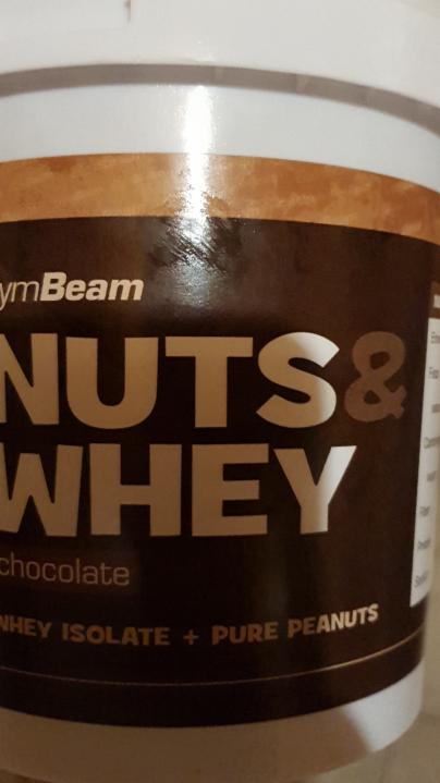 Fotografie - Proteinové arašídové máslo Nuts & Whey GymBeam