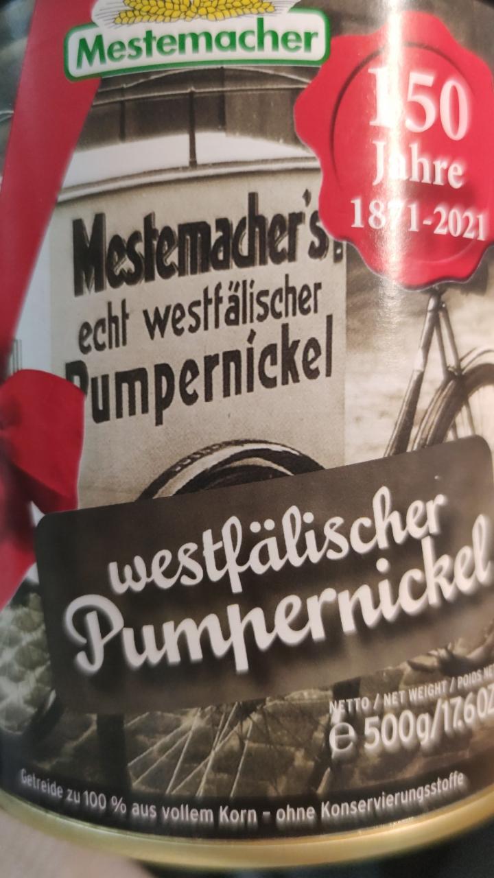 Fotografie - Westfälischer Pumpernickel Mestemacher