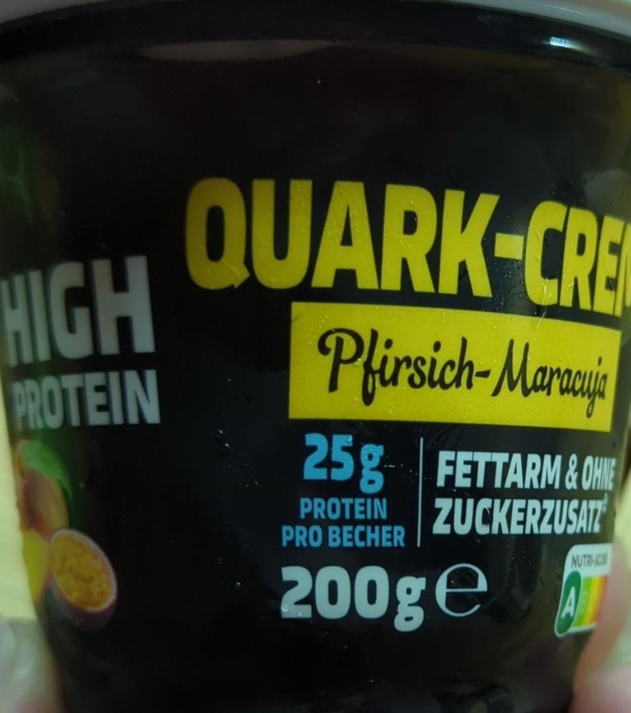 Fotografie - High Protein Quark Creme Pfirsich Maracuja K-Classic