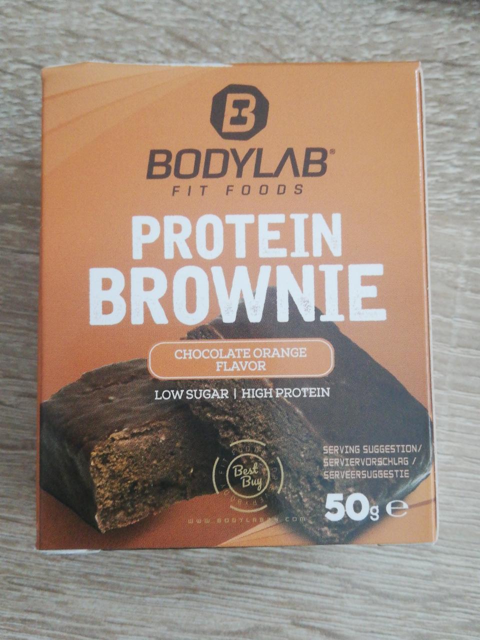 Fotografie - Protein Brownie čokoláda pomeranč Bodylab24